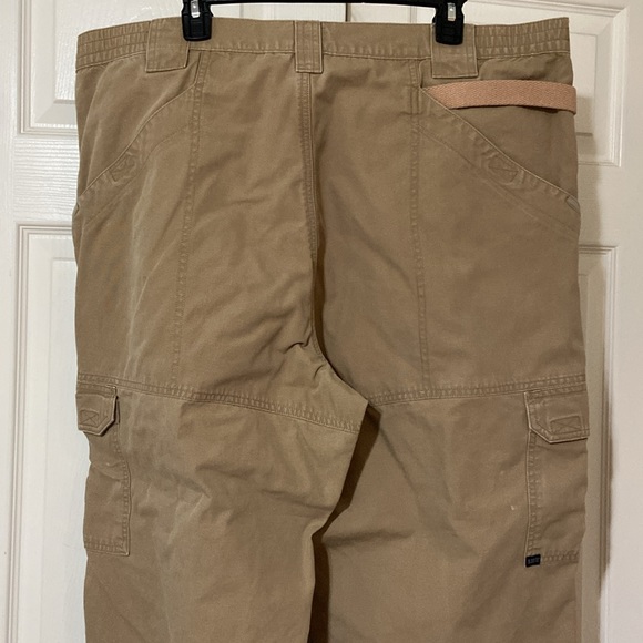 Men’s 5.11 Tactical Pants Khaki Size 42x32 - Picture 4 of 7